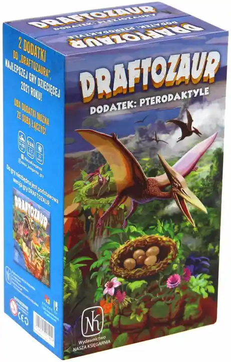 Nasza Księgarnia Draftozaur Dodatki Pterodaktyle I Plezjozaury