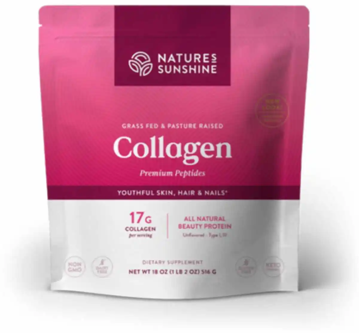 Nature S Sunshine Collagen Kolagen w Proszku 516g