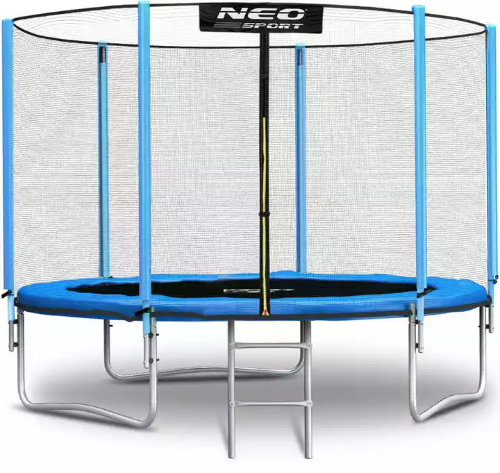 Neo-sport Trampolina ogrodowa 10ft 312cm z siatką zewnętrzną i drabinką