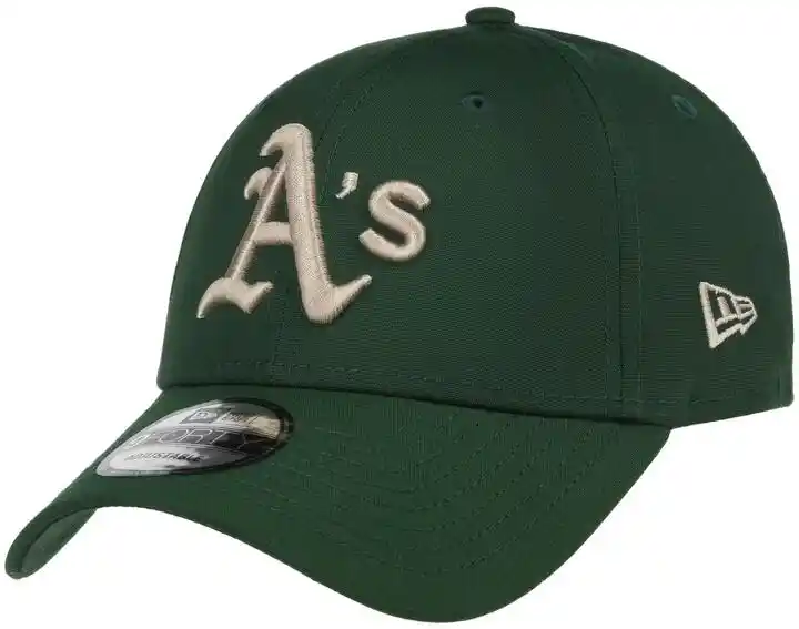 New Era Czapka z daszkiem Repreve 940 Athletics 60435238 Khaki