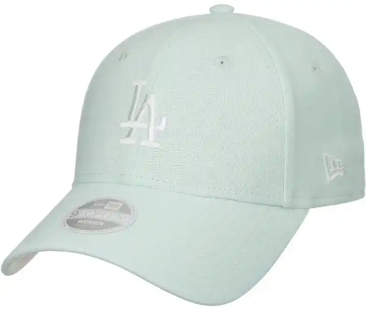 New Era Czapka z daszkiem Wmns Mlb Linen 940 La Dodgers 60503464 Zielony