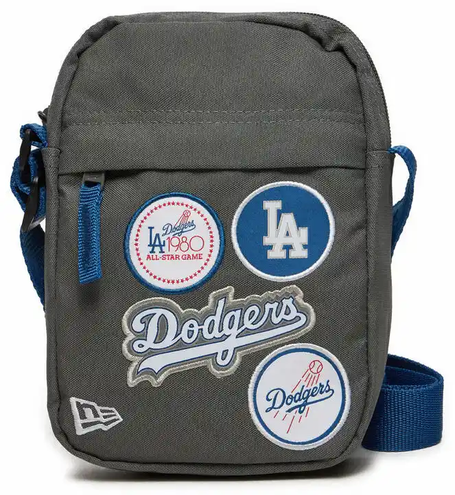 New Era New Era Saszetka Torebka Mlb Patch Side La Dodgers 60358206 Szary