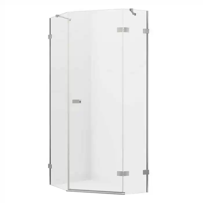 New Trendy Kabina pięciokątna 100x80 EXK-3891 Avexa Chrom