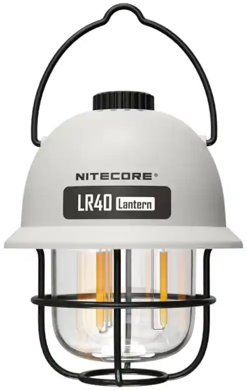 Nitecore Lampa kempingowa LR40 Biała