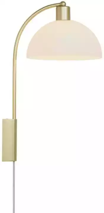 Nordlux Lampa ścienna ELLEN 1xE14 40W Metal Mosiądz NO2213701035