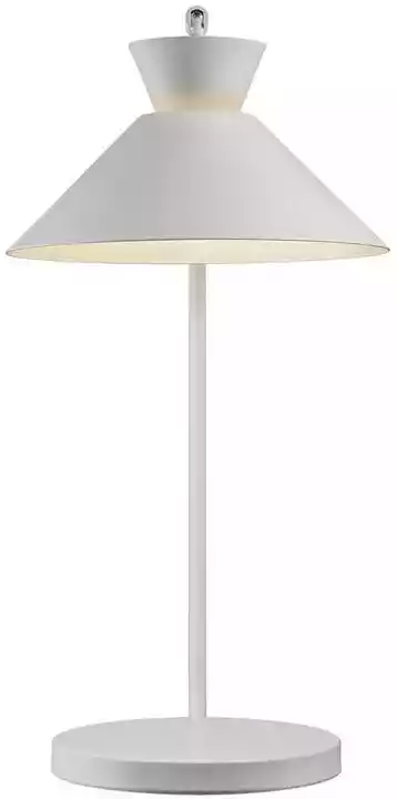 Nordlux Lampa stołowa DIAL 1xE27 40W Metal Biały NO2213385001