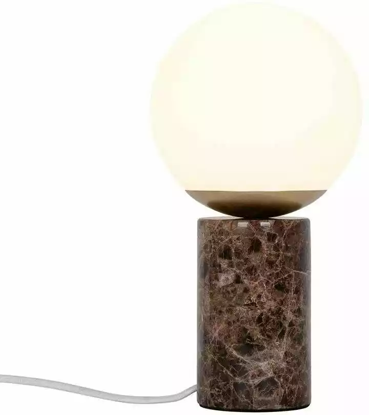 Nordlux Lampa stołowa LILLY 1xE14 25W Szkło Brązowy NO2213575018