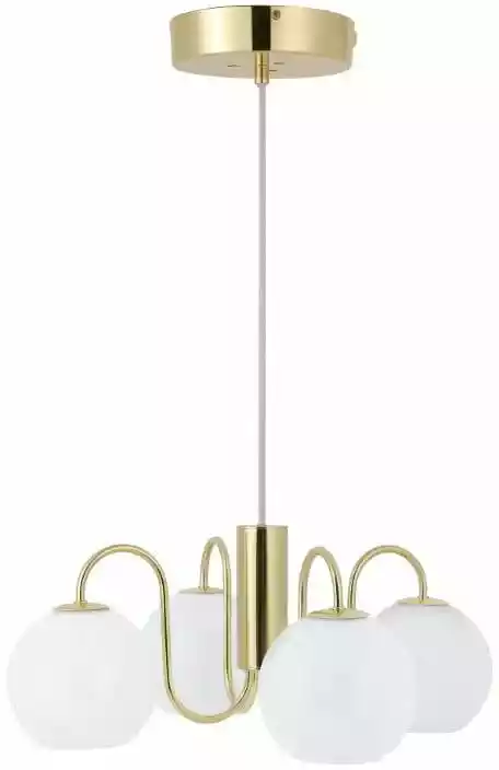 Nordlux Lampa wisząca FRANCA 4xE14 40W Metal Mosiądz NO2312543035