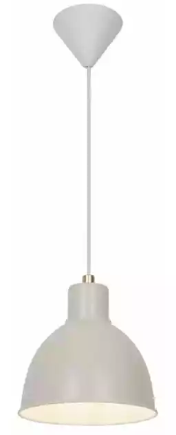 Nordlux Lampa wisząca POP 1xE27 40W Metal Beżowy NO45833009