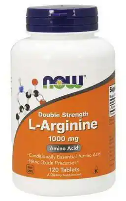 Now Foods L-Arginine Double Strength 1000 mg 120 tabl