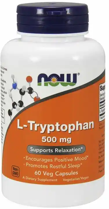 Now Foods L-Tryptofan 500 mg (60 kaps.)