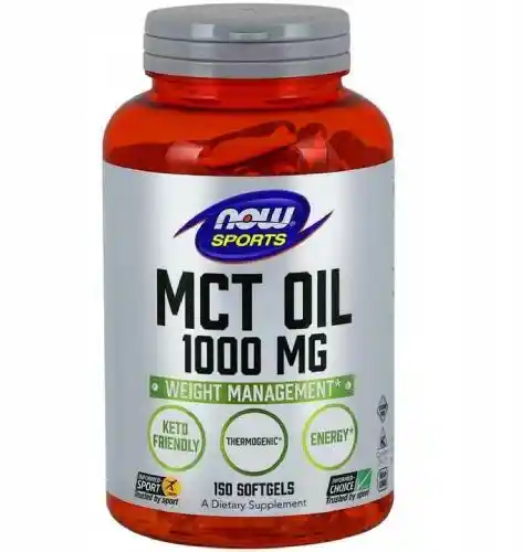 Now Foods MCT Oil - Olej MCT 1000 mg 150 kaps.