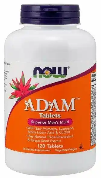 Now Foods NOW ADAM Tablets 120tabs