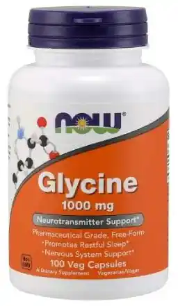 Now Foods NOW Glycine 1000mg 100 kaps