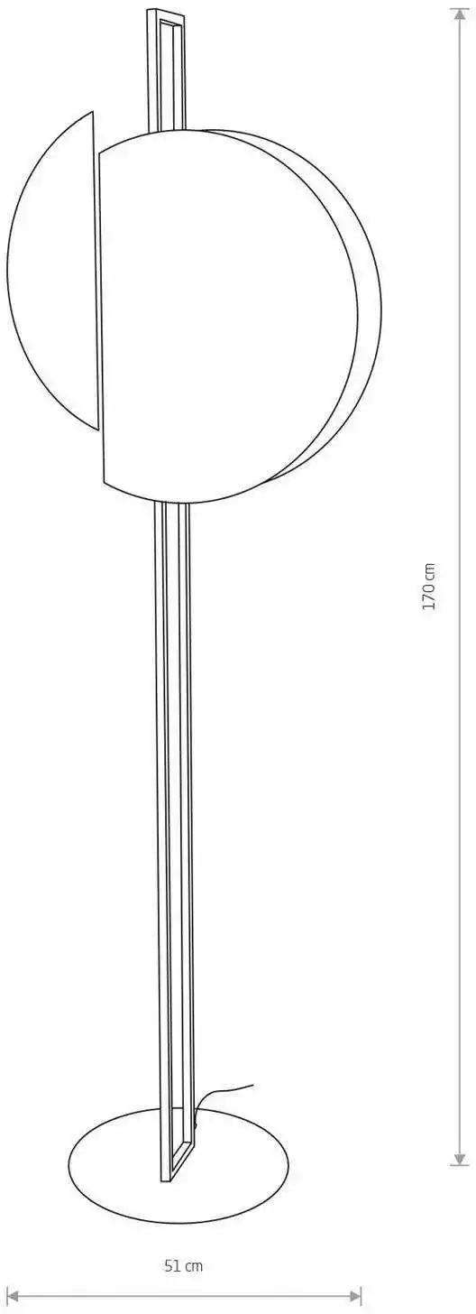 Nowodvorski Lampa podłogowa SUNSET FL 7647