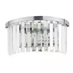 Nowodvorski Lampa ścienna CRISTAL SILVER 7632