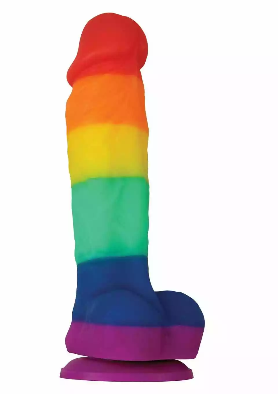 Nsnovelties Silikonowe Dildo Colours Pride Edition 16cm