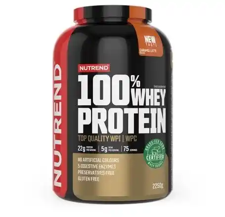 Nutrend 100 procent Whey Protein - 1000g - Chocolate Coconut - Odżywki białkowe