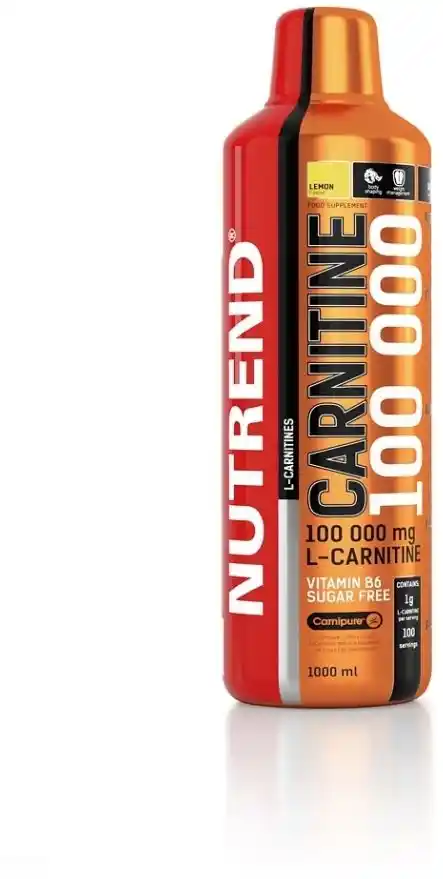 Nutrend Carnitine 100000 - 1000ml - Lemon - Dieta i odchudzanie