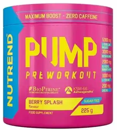 Nutrend PUMP PREWORKOUT leśne owoce