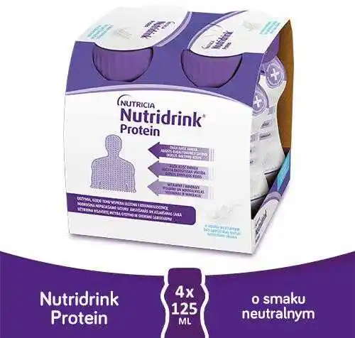 Nutridrink Protein o smaku neutralnym 4x125ml