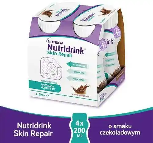 Nutridrink Skin Repair czekolada 4x200ml