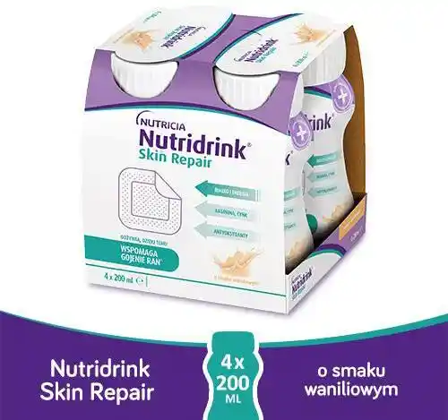 Nutridrink Skin Repair wanilia 4x200ml