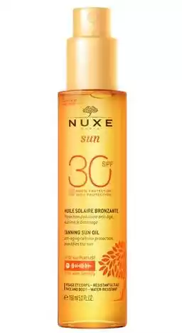 NUXE Sun Olejek brązujący do opalania SPF30, 150ml