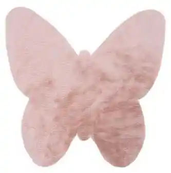 Obsession Dywan Dziecięcy Pluszowy My Luna Lun855 Powder Pink Motyl