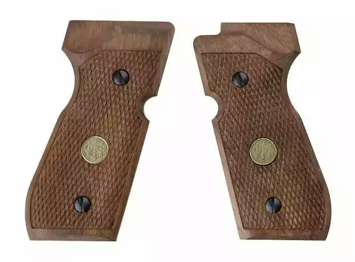 Okładziny rękojeści do pistoletu Umarex Beretta M92FS - drewniane 011-012