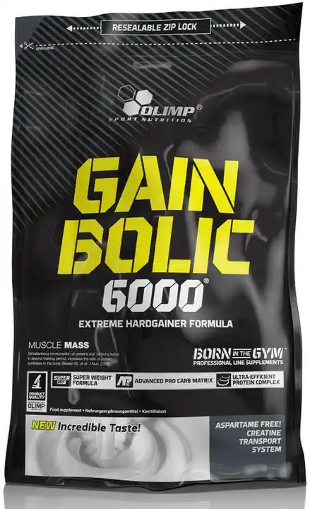 Olimp Gain Bolic 6000 1000 g Truskawkowy