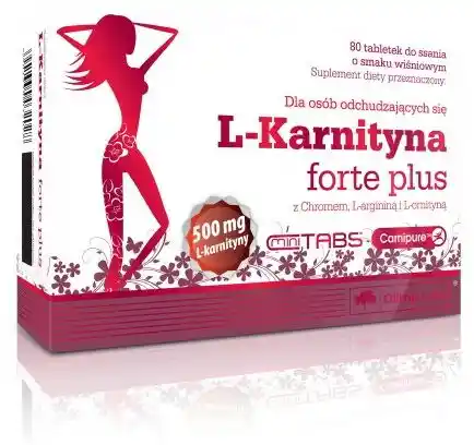 Olimp L-Karnityna Forte Plus - 80 Tabletek do ssania