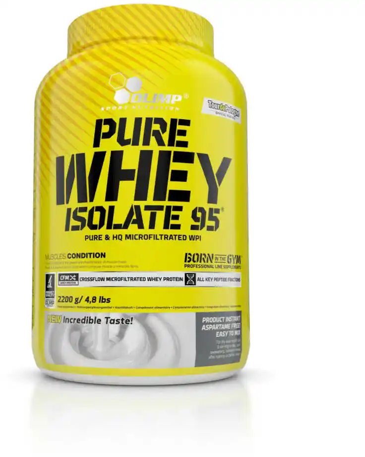 Olimp Pure Whey Isolate 95, 2200g Truskawkowy