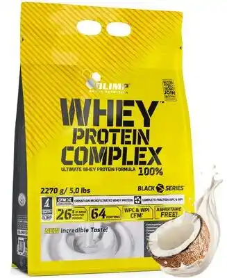 Olimp Whey Protein Complex 100 procent 2,27 kg - smak kokosowy