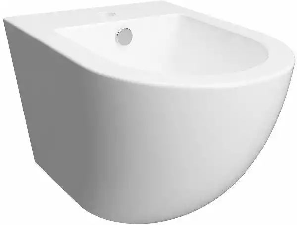 Omnires Ottawa Bidet wiszący 49x37 cm krótki biały połysk OTTAWABIBP