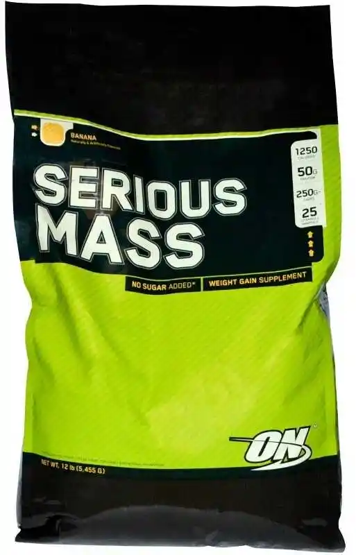 Optimum Nutrition Serious Mass 5450 g czekoladowe masło orzechowe