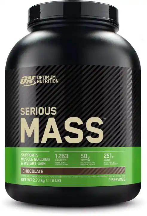 Optimum Nutrition Serious Mass 5450 g wanilia