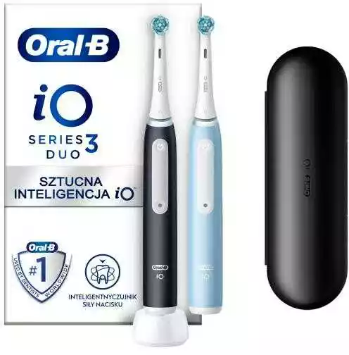 Oral-B iO Series 3 Duo Black&Blue szczoteczka magnetyczna