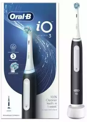 Oral-B iO Series 3 Matte Black szczoteczka magnetyczna