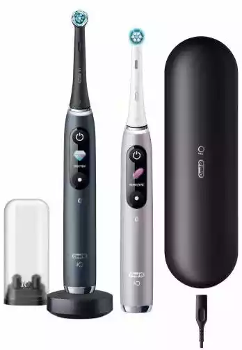 Oral-B iO Series 9 Duo Black&Rose zestaw szczoteczek magnetycznych