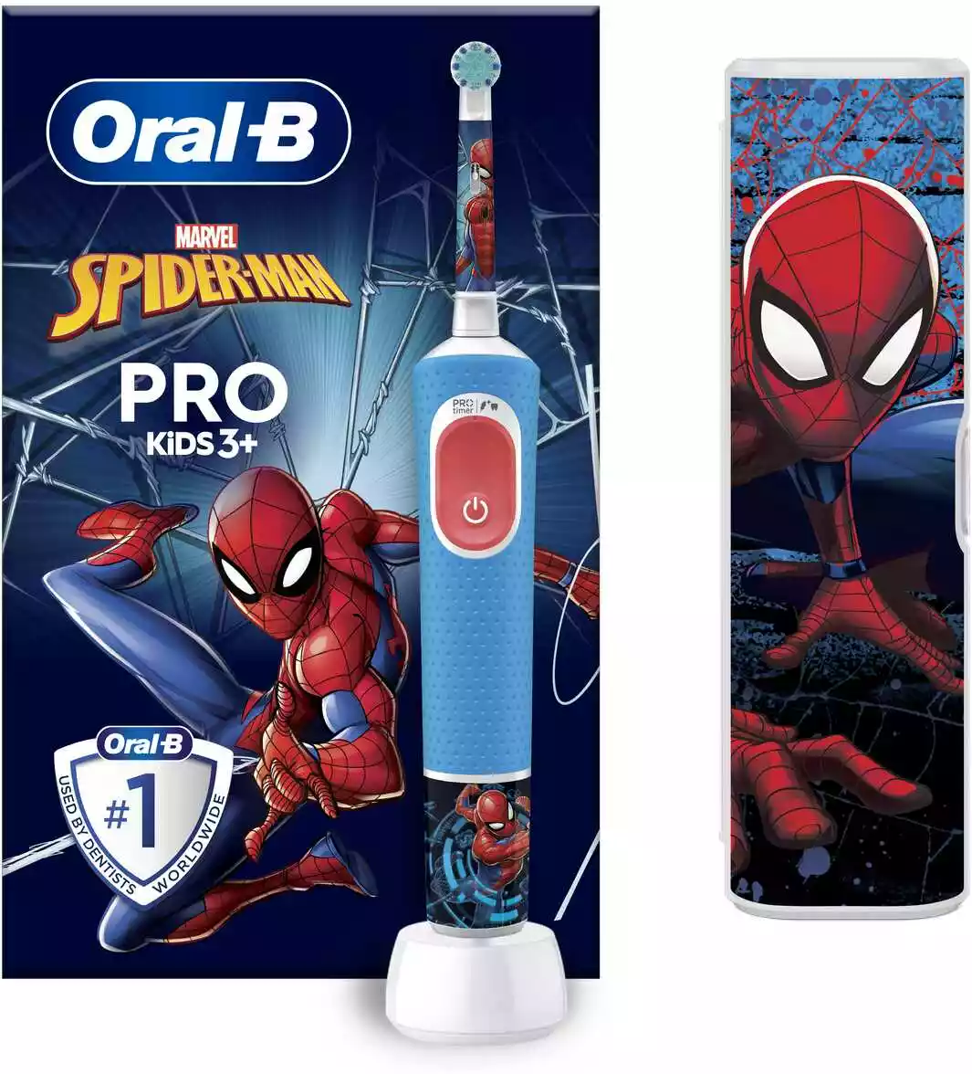 Oral-B Pro Kids 3 Spider-Man szczoteczka rotacyjna