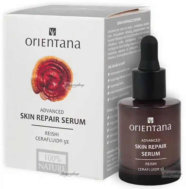 Orientana Serum naprawcze Reishi i Ceramidy dzień/noc 30ml