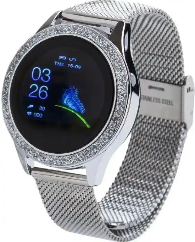 Oromed Oro-Smart Cristal Silver Smartwatch