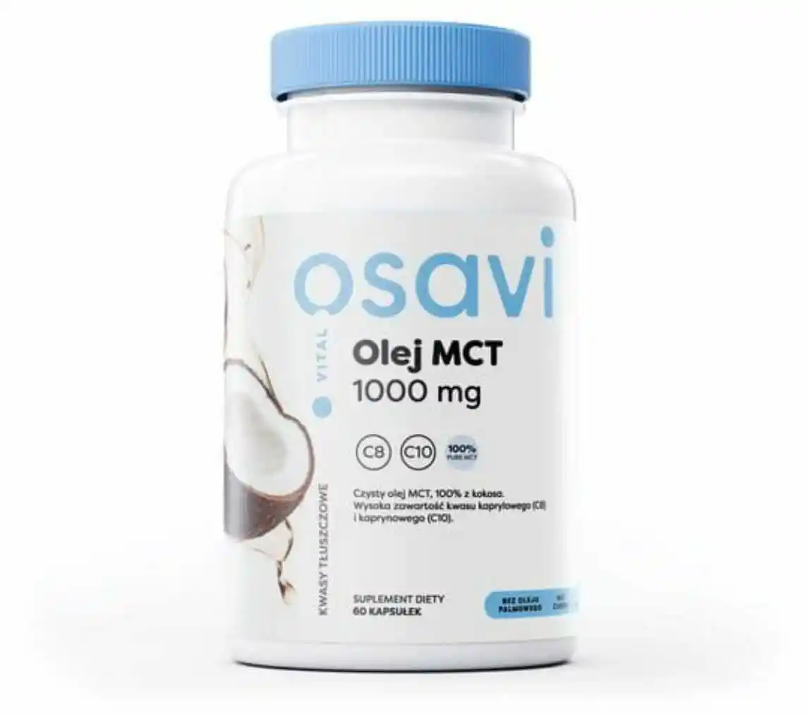 Osavi Olej MCT 1000 mg 60 kapsułek