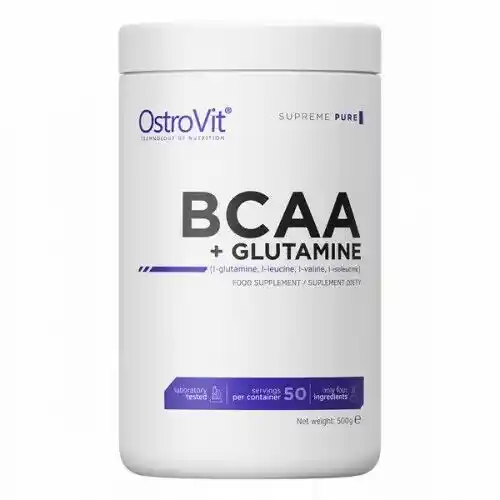 Ostrovit BCAA + Glutamina 500 g cytrynowy