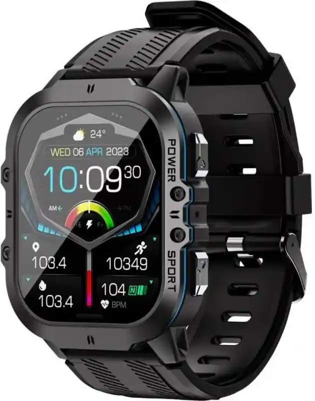 Oukitel Smartwatch BT20 Czarno-niebieski