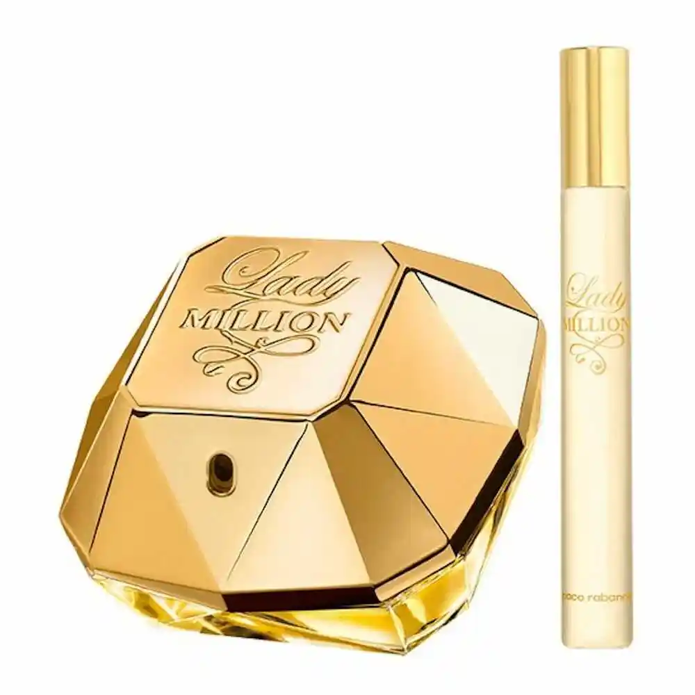 Paco Rabanne Lady Million Zestaw: 80ml woda perfumowana + 20ml woda perfumowana