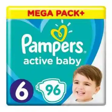 Pampers Active Baby 6 pieluchy 13-18kg 96szt