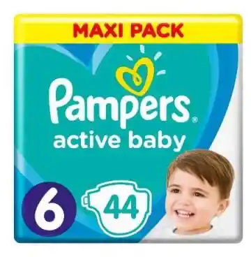 Pampers Active Baby Maxi Pack rozmiar 6 13-18kg 44szt