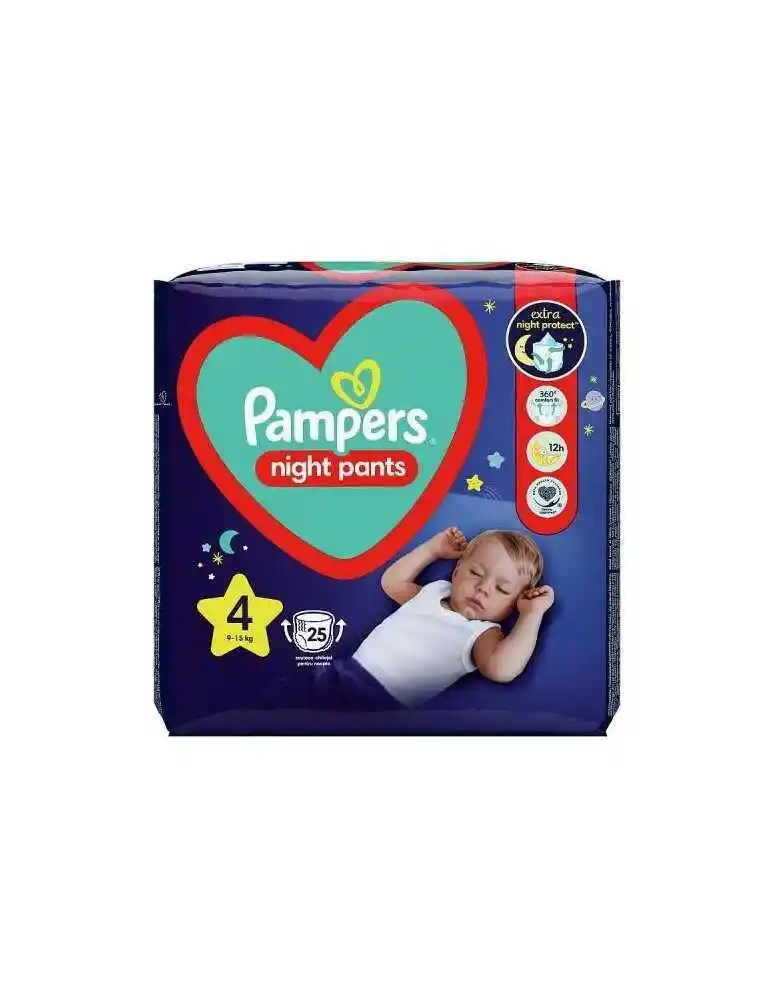 Pampers Night Pants 4 9-15kg 25szt